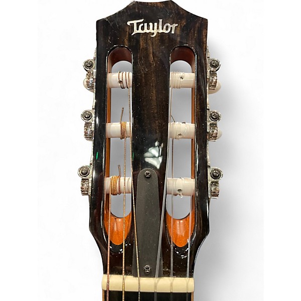 Used Taylor Custom GC Natural Classical Acoustic Electric Guitar