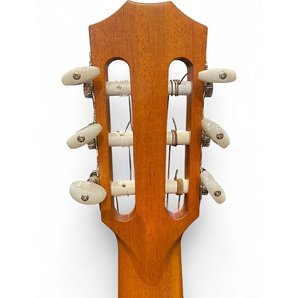 Used Taylor Custom GC Natural Classical Acoustic Electric Guitar