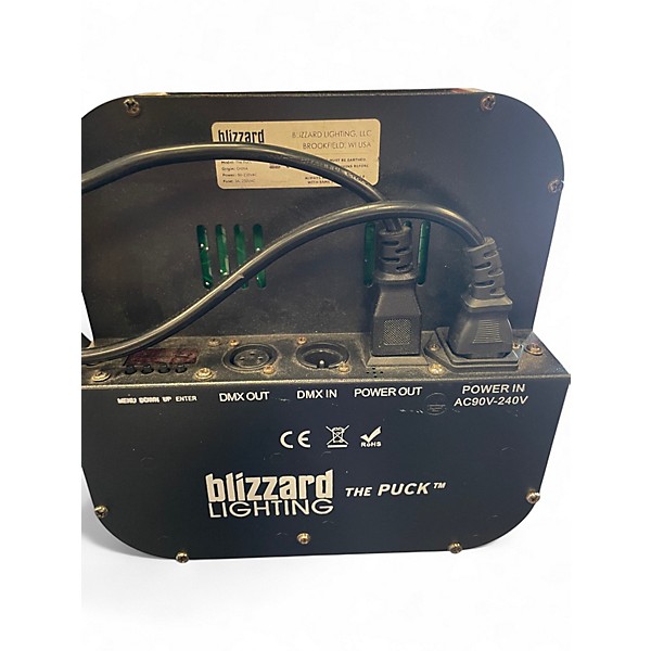 Used Blizzard The puck set Lighting Effect