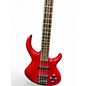 Used Tobias Toby Standard IV Trans Red Electric Bass Guitar