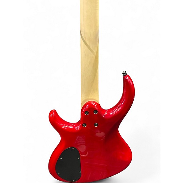 Used Tobias Toby Standard IV Trans Red Electric Bass Guitar
