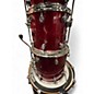 Used DW 4 Piece Performance Series Candy Apple Red Metallic Drum Kit
