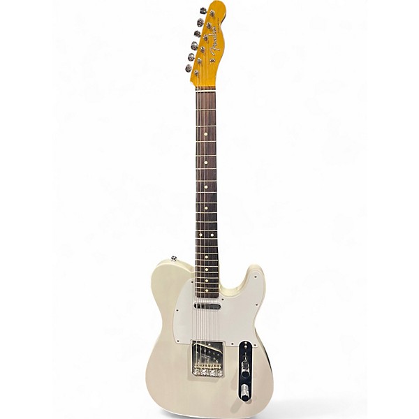 Used Fender Jimmy Page Mirror Telecaster white blonde Solid Body Electric Guitar