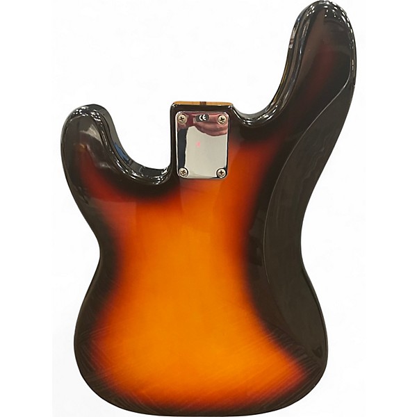 Used 2002 Fender Standard Precision Bass Brown Sunburst Electric Bass Guitar