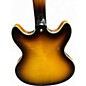 Used D'Angelico EX-DC/TP Sunburst Hollow Body Electric Guitar