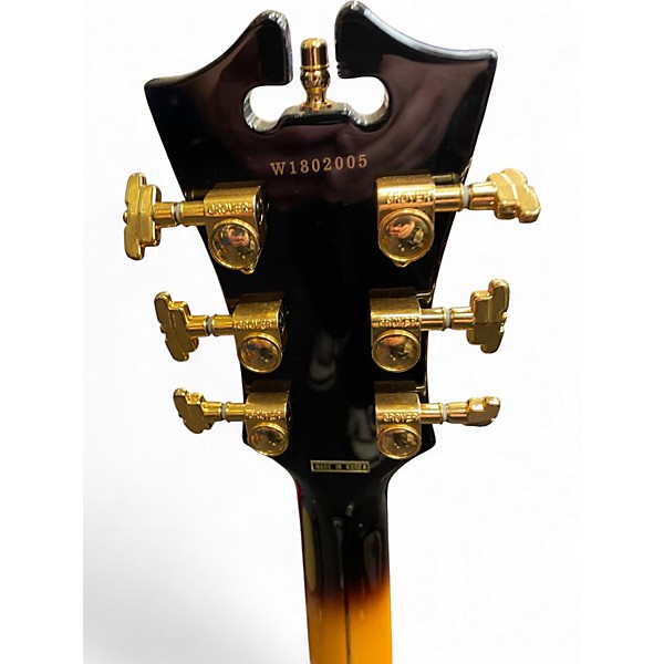 Used D'Angelico EX-DC/TP Sunburst Hollow Body Electric Guitar