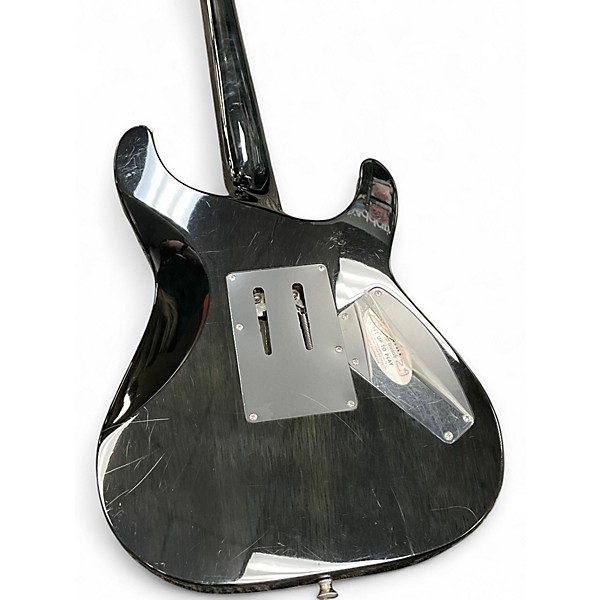 Used Schecter Guitar Research C1 Custom FR Left Handed Charcoal Electric Guitar