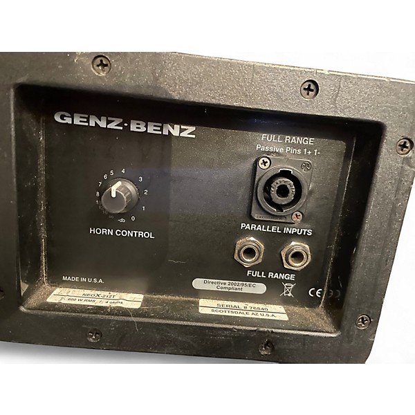 Used Genz Benz Neox-212T Bass Cabinet