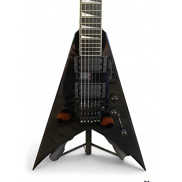 Used Jackson usa king v black Solid Body Electric Guitar