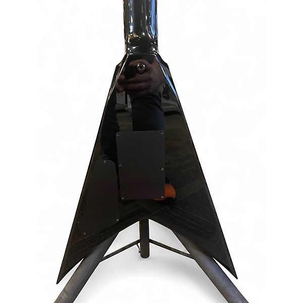 Used Jackson usa king v black Solid Body Electric Guitar