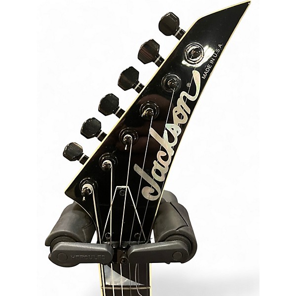 Used Jackson usa king v black Solid Body Electric Guitar