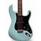 Used Fender Tom Delonge Signature Stratocaster Blue Solid Body Electric Guitar thumbnail