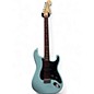 Used Fender Tom Delonge Signature Stratocaster Blue Solid Body Electric Guitar