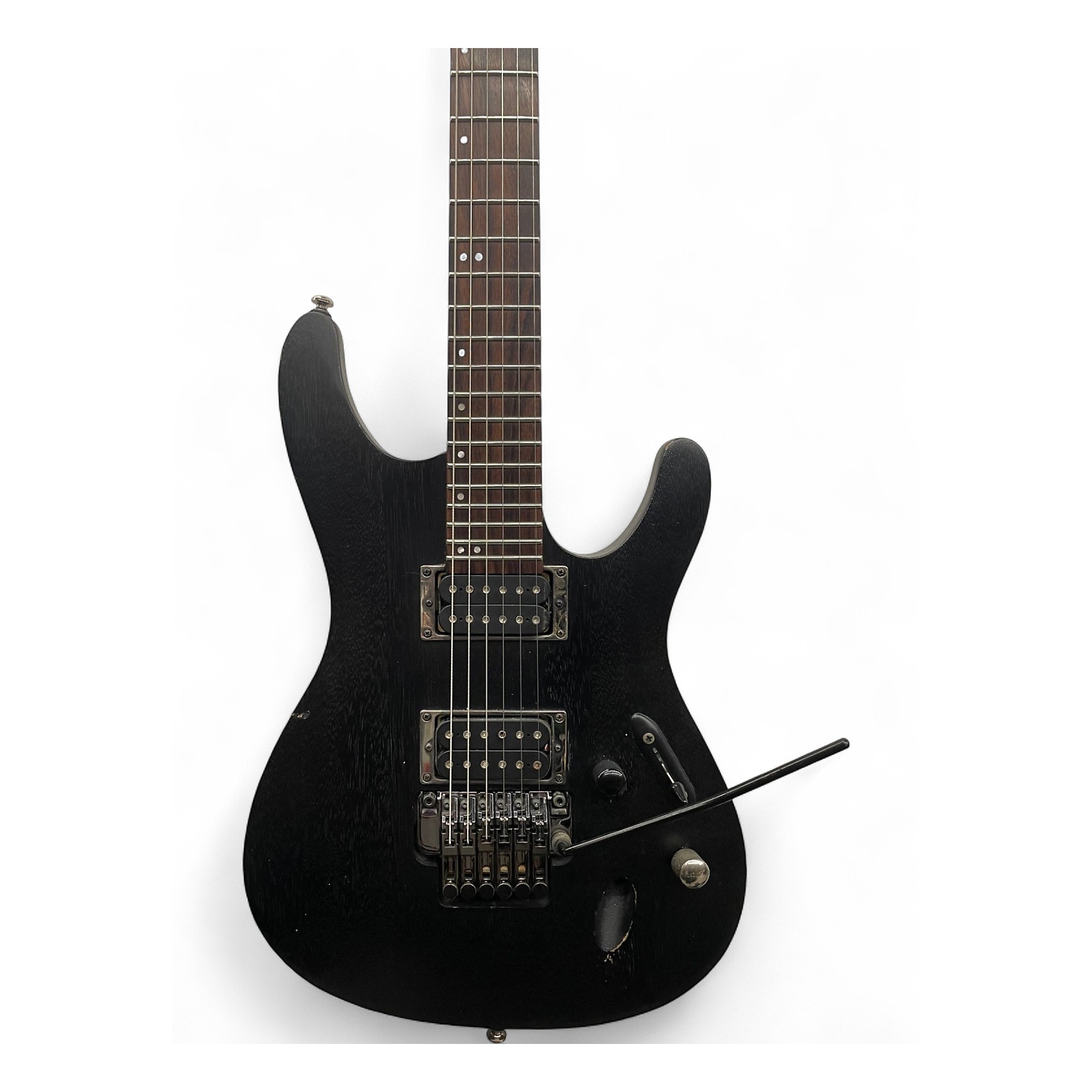 Used Ibanez S520 Black Solid Body Electric Guitar Black