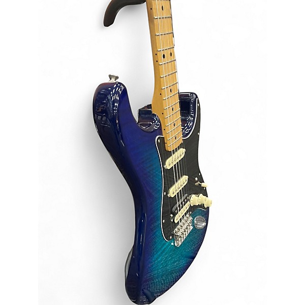Used Fender Player Stratocaster HSS Blue Burst Solid Body Electric Guitar
