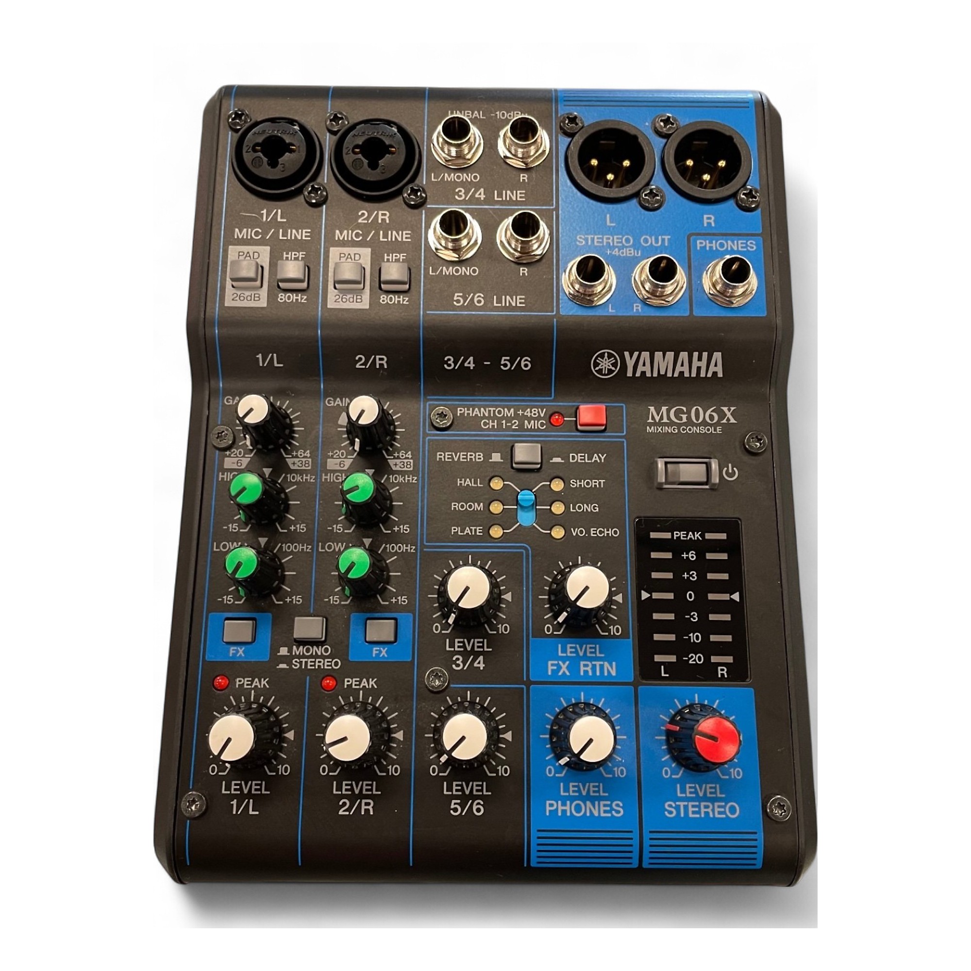 日本製 Used Yamaha Center Guitar | Mixer Unpowered MG06X DJ機材