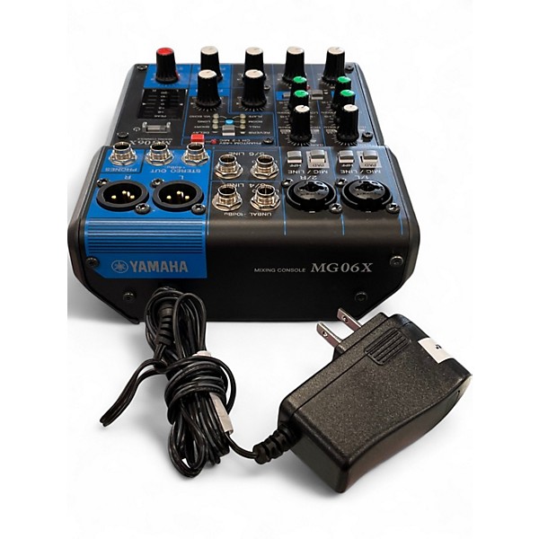 Used Yamaha MG06X Unpowered Mixer | Guitar Center