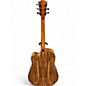 Used Lag Guitars TRAMONTANE THV30DCE Natural Acoustic Electric Guitar