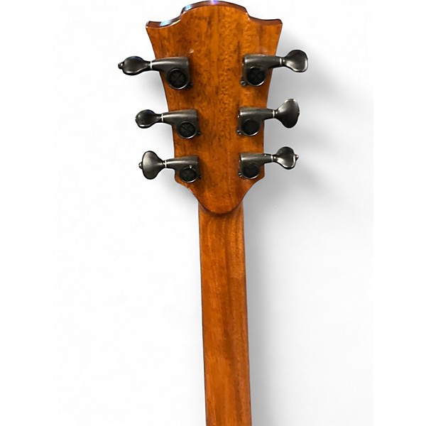 Used Lag Guitars TRAMONTANE THV30DCE Natural Acoustic Electric Guitar