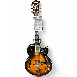 Used Ibanez LGB30 George Benson Signature 2 Color Sunburst Hollow Body Electric Guitar