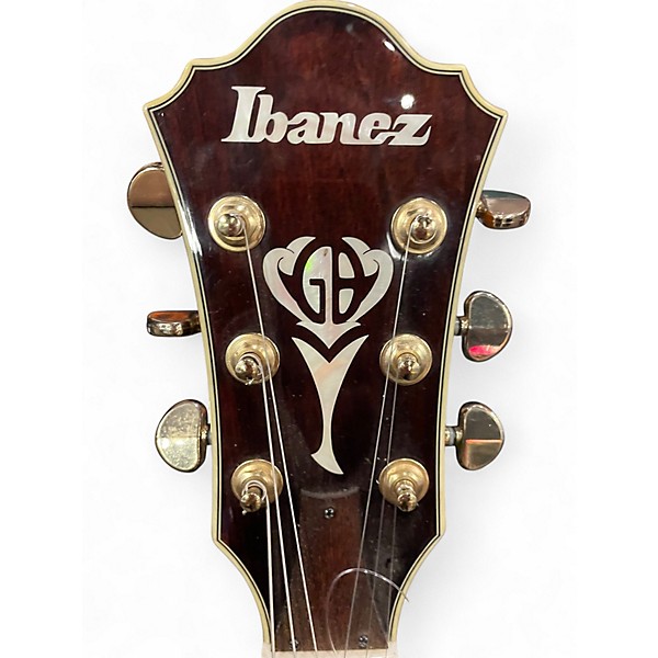 Used Ibanez LGB30 George Benson Signature 2 Color Sunburst Hollow Body Electric Guitar