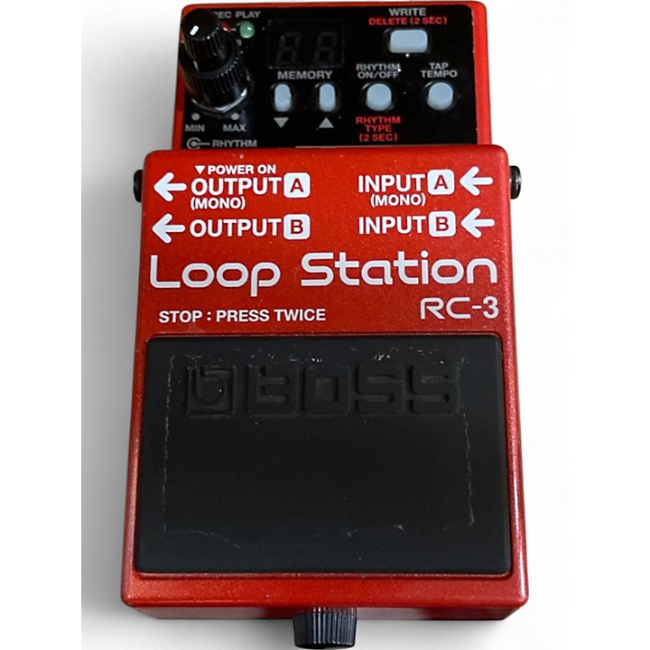 Used BOSS RC3 Loop Station Pedal | Guitar Center