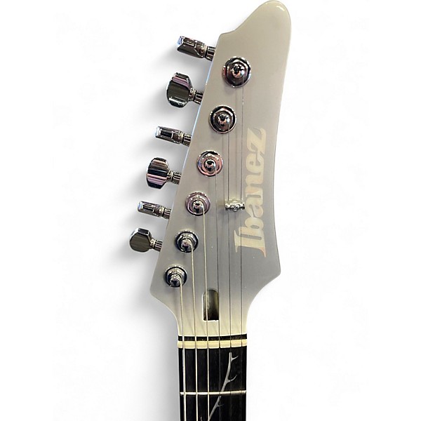 Used Ibanez TOD10 Silver Solid Body Electric Guitar