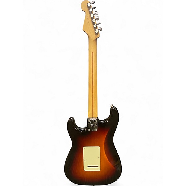 Used 2019 Fender American Professional HSS Shawbucker Stratocaster Brown Sunburst Solid Body Electric Guitar