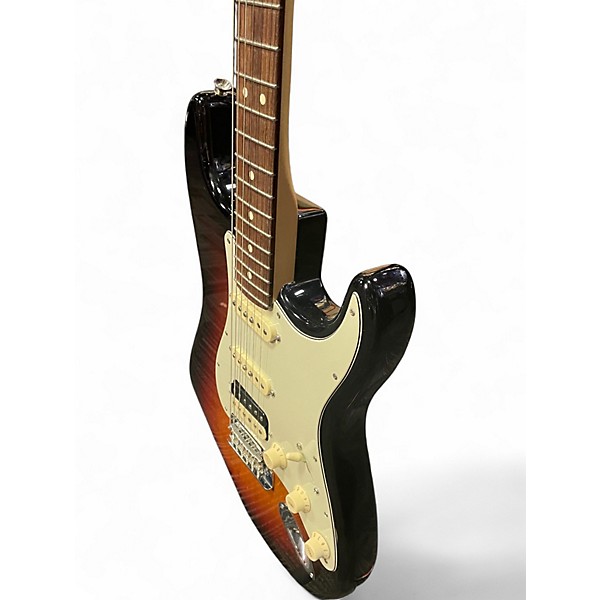 Used 2019 Fender American Professional HSS Shawbucker Stratocaster Brown Sunburst Solid Body Electric Guitar