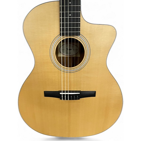Used Taylor 214CEN Natural Classical Acoustic Electric Guitar