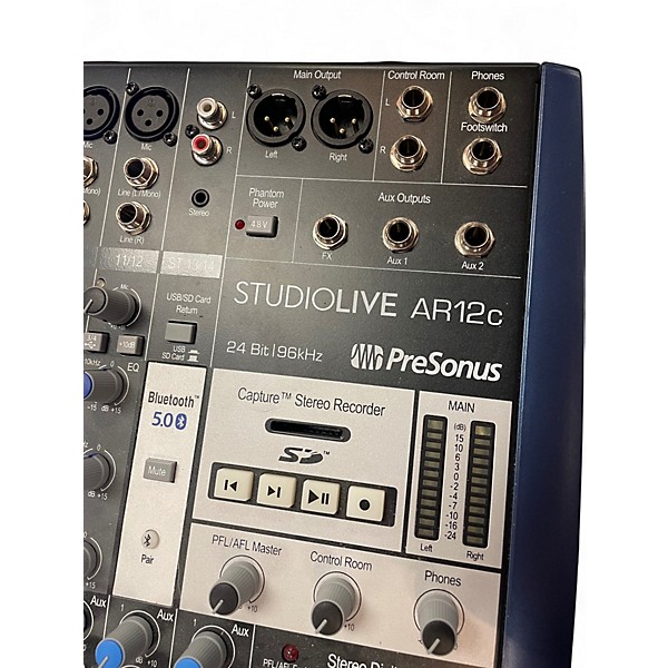 Used PreSonus AR12C Powered Mixer