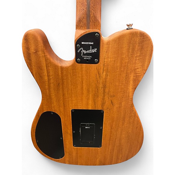 Used Fender Acoustasonic Player Telecaster Butterscotch Acoustic Electric Guitar