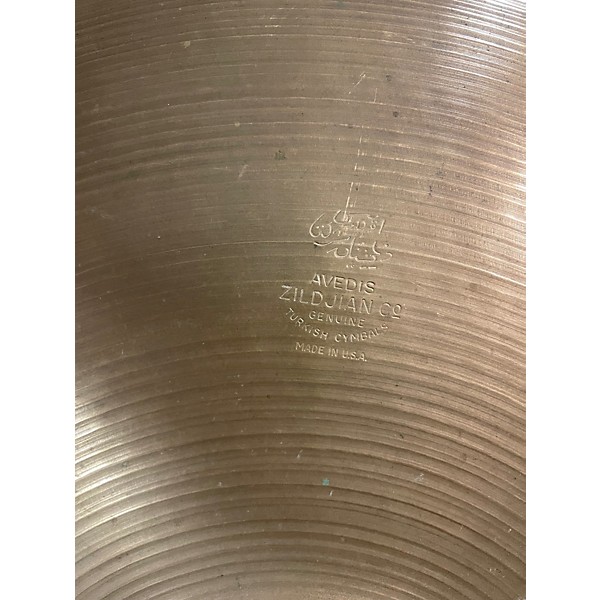 Used Zildjian 21in Avedis Ride Cymbal