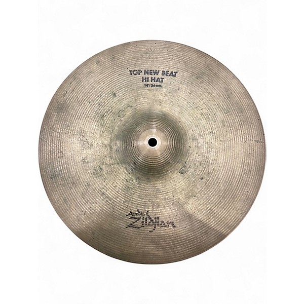Used Zildjian 14in New Beat Hi Hat Pair Cymbal