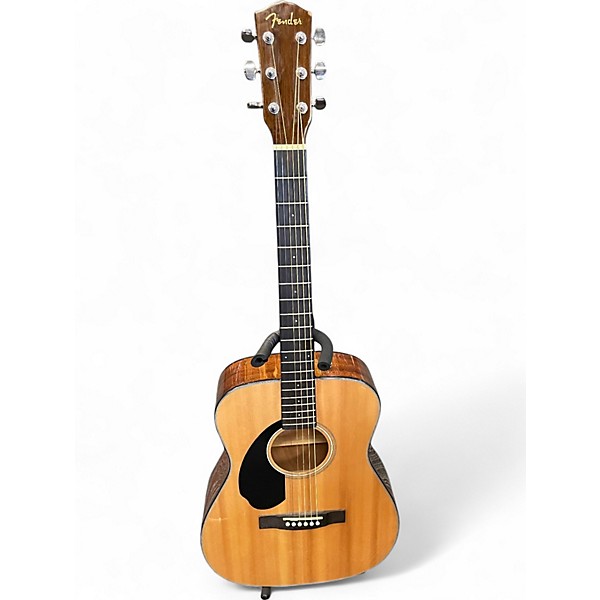 Used Fender cc60s left handed natural Acoustic Guitar