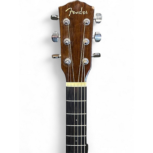 Used Fender cc60s left handed natural Acoustic Guitar