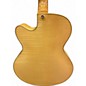 Used Teton F1433FM Flamed Maple Natural Hollow Body Electric Guitar