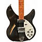 Used 2006 Rickenbacker 360 Black Hollow Body Electric Guitar