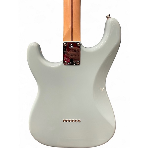 Used 2023 Fender Tom Delonge Signature Stratocaster Daphne Blue Solid Body Electric Guitar