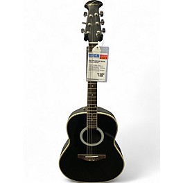 Used Applause AA21 Black Acoustic Guitar
