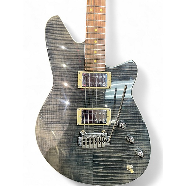 Used Reverend KING BOLT RA Gray Solid Body Electric Guitar