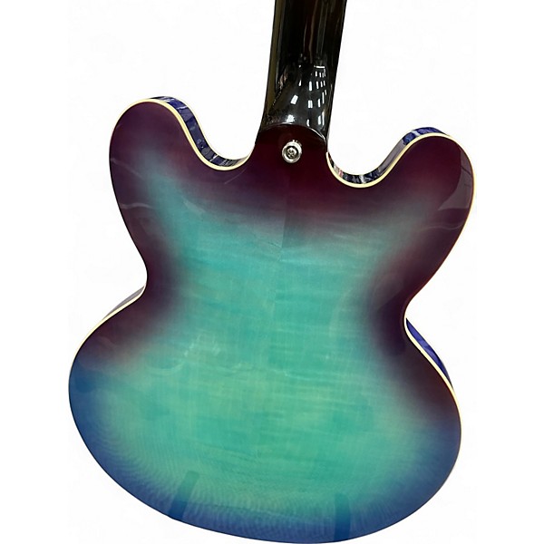 Used Epiphone ES 335 figured BLUEBERRY BURST Hollow Body Electric Guitar