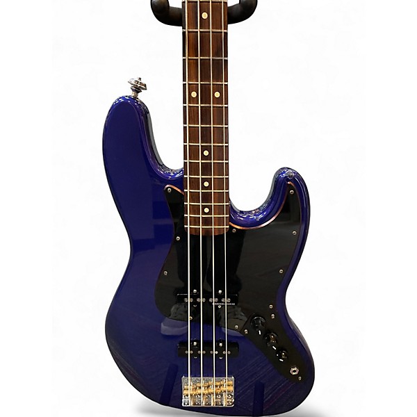 Used 1998 Fender jazz bass Midnight Blue Electric Bass Guitar