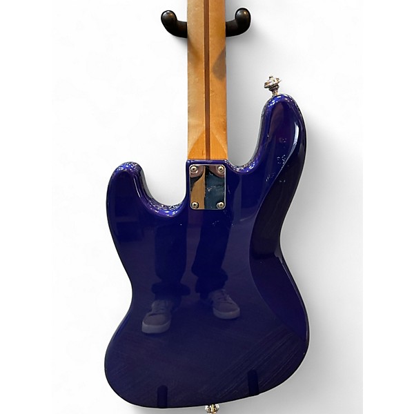 Used 1998 Fender jazz bass Midnight Blue Electric Bass Guitar