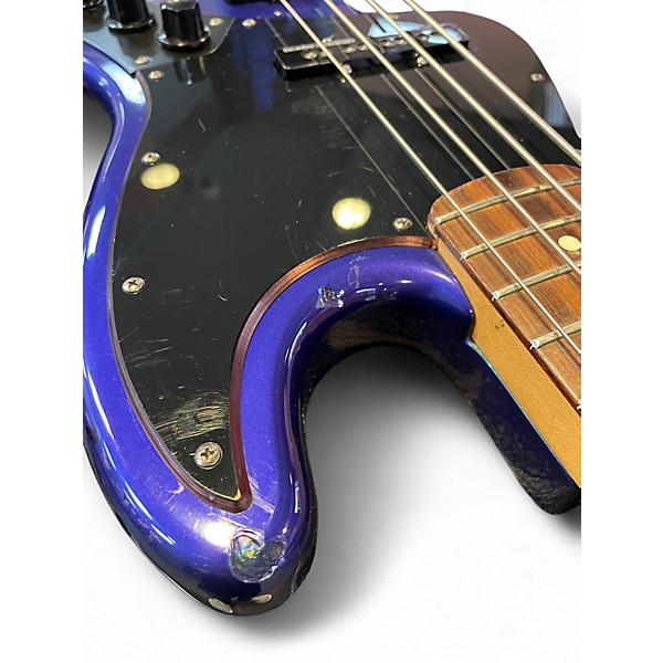 Used 1998 Fender jazz bass Midnight Blue Electric Bass Guitar