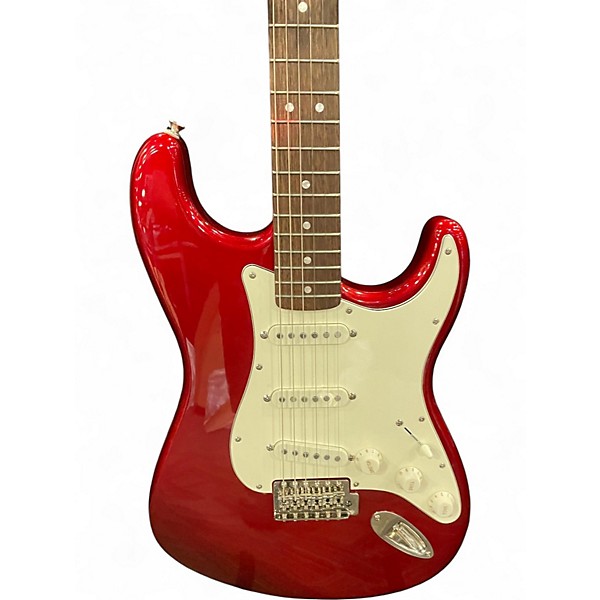 Used Squier Classic Vibe 1960S Stratocaster Candy Apple Red Solid Body Electric Guitar