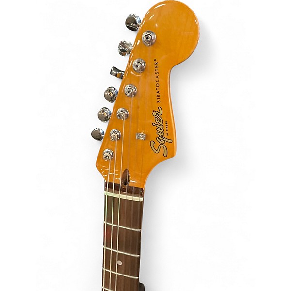 Used Squier Classic Vibe 1960S Stratocaster Candy Apple Red Solid Body Electric Guitar