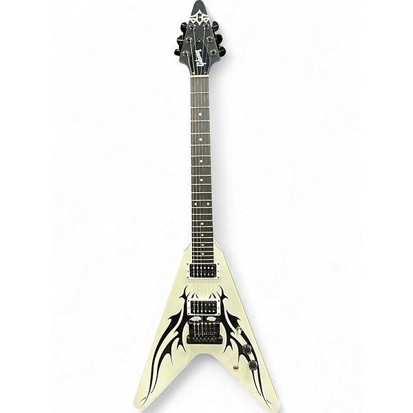 Used 2009 Gibson Trival V satin white Solid Body Electric Guitar