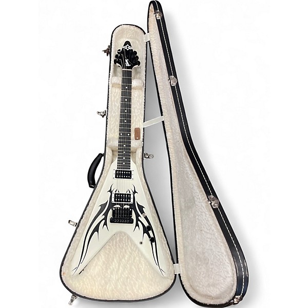 Used 2009 Gibson Trival V satin white Solid Body Electric Guitar