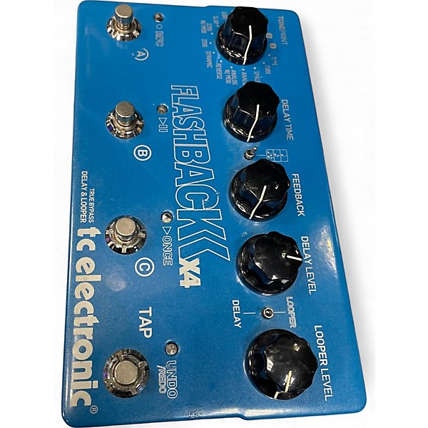 Used TC Electronic Flashback X4 Delay And Looper Effect Pedal